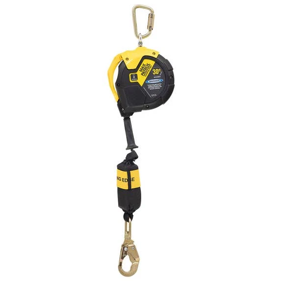 Werner Max Patrol 30' Cable Self-Retracting Galvanized Steel Leading Edge Capability Lifeline W/ Swivel Snap R410030LE 1 Werner Max Patrol 30' Cable Self-Retracting Galvanized Steel Leading Edge Capability Lifeline W/ Swivel Snap R410030LE