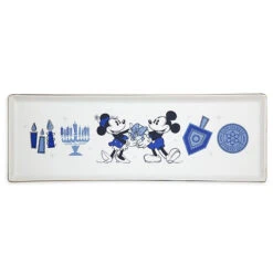 Disney Holiday Tray - Mickey And Minnie Mouse Chanukah