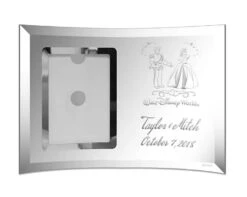 Disney Arribas Photo Frame - Cinderella And Prince Charming - Glass