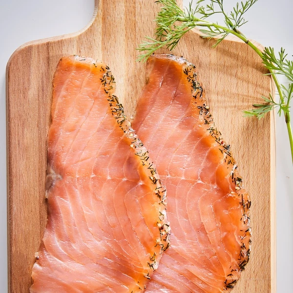SJÖRAPPORT Cured Cold Smoked Salmon - ASC Certified/frozen 2 SJÖRAPPORT Cured Cold Smoked Salmon - ASC Certified/frozen - Image 2